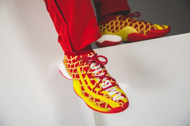 Cheap Arvind Air Jordans Outlet sales online EE8688 Pharrell Williams x adidas Crazy BYW CNY adidas campus chalk white blue cross